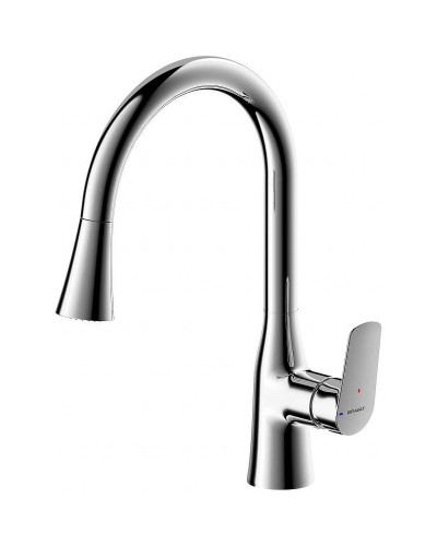 Смеситель для кухни Bravat Rhein F7460564CP-ENG Хром