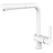 Смеситель для кухни Paffoni Ringo RIN295BO Белый матовый
