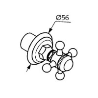 Запорный вентиль Kludi Adlon 518034520