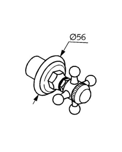 Запорный вентиль Kludi Adlon 518034520