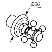 Запорный вентиль Kludi Adlon 518164520