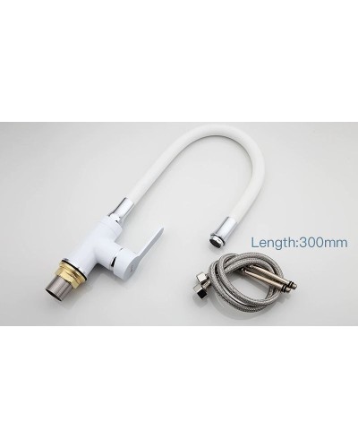 Смеситель для кухни Frap H41 F4041 Белый Хром