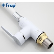 Смеситель для кухни Frap H41 F4041 Белый Хром
