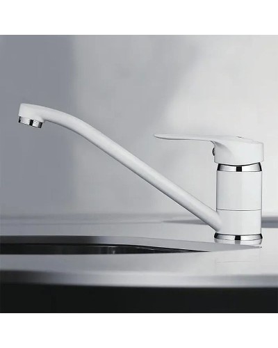 Смеситель для кухни Frap F4928-12 Белый