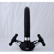 Смеситель для кухни Frap H5408 F5408-7 Черный матовый