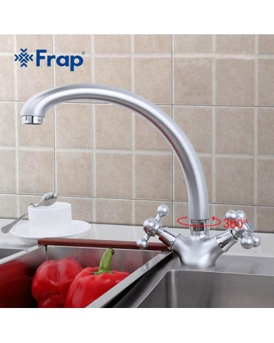 Смеситель для кухни Frap H19-1 F4219-1 Хром матовый