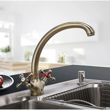 Смеситель для кухни Frap H19-4 F4219-4 Бронза