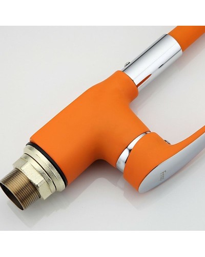 Смеситель для кухни Frap F4453-02 Оранжевый