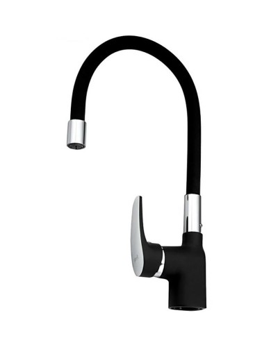 Смеситель для кухни Frap F4453-04 Черный матовый