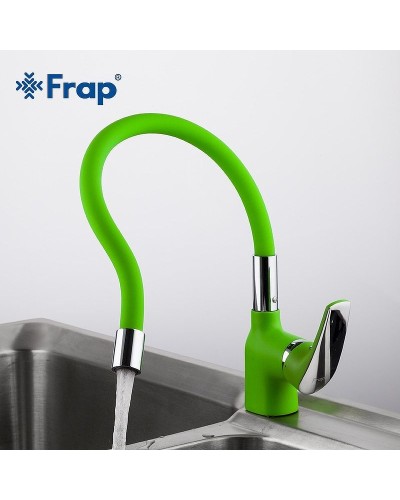 Смеситель для кухни Frap F4453-05 Зеленый