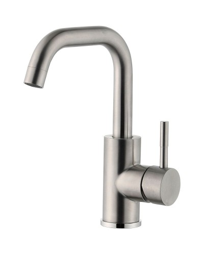 Смеситель для кухни ZorG Steel Hammer SH 8714 INOX Нержавеющая сталь