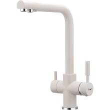 Смеситель для кухни Frap H52 F4352-24 Молочный