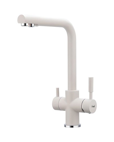 Смеситель для кухни Frap H52 F4352-24 Молочный