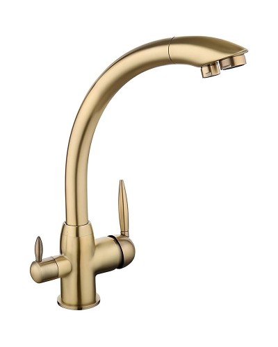 Смеситель для кухни Frap H99 F4399-4 Бронза