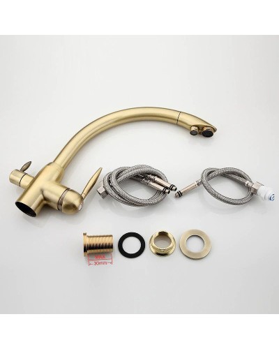 Смеситель для кухни Frap H99 F4399-4 Бронза