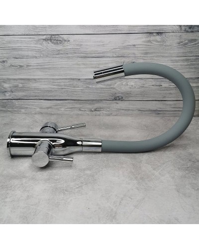 Смеситель для кухни Frap H96 F4396 Хром Серый