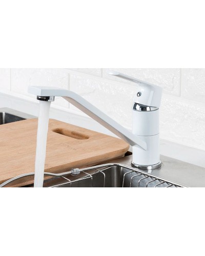 Смеситель для кухни Frap H31 F4931 Белый Хром