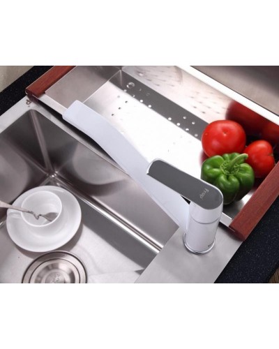 Смеситель для кухни Frap H31 F4931 Белый Хром