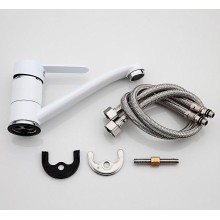 Смеситель для кухни Frap H41 F4541 Белый Хром