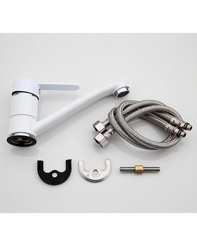 Смеситель для кухни Frap H41 F4541 Белый Хром