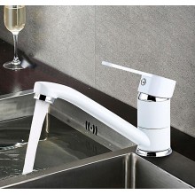 Смеситель для кухни Frap H41 F4541 Белый Хром