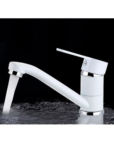 Смеситель для кухни Frap H41 F4541 Белый Хром