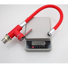 Смеситель для кухни Frap H43 F4043 Красный Хром