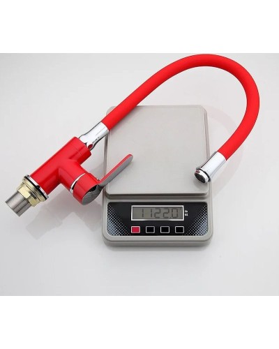 Смеситель для кухни Frap H43 F4043 Красный Хром