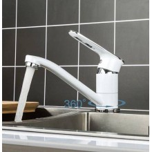 Смеситель для кухни Frap H49 F4549 Белый Хром