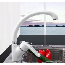 Смеситель для кухни Frap F4166-8 Белый