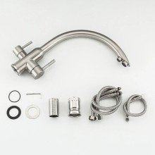 Смеситель для кухни Frap H899 F43899 Сатин