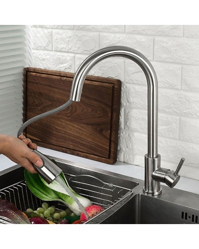 Смеситель для кухни Frap H899 F60899-1 Сатин