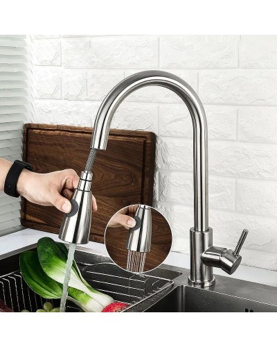 Смеситель для кухни Frap H899 F60899-1 Сатин