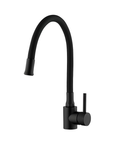 Смеситель для кухни Frap F40994-6 Черный матовый