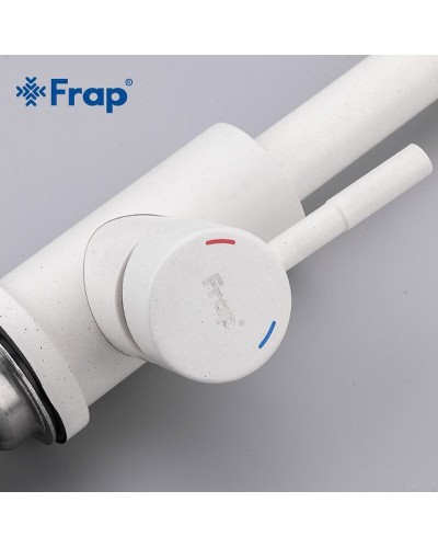 Смеситель для кухни Frap F40899-1 Белый
