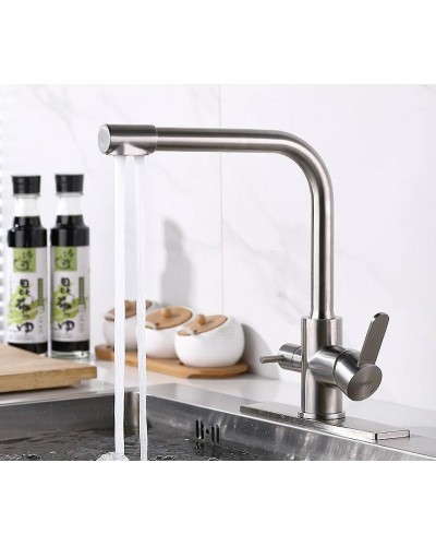 Смеситель для кухни Gappo G4399-1 Нержавеющая сталь