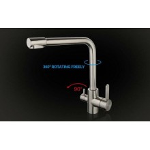 Смеситель для кухни Gappo G4399-1 Нержавеющая сталь