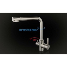 Смеситель для кухни Gappo G4399-1 Нержавеющая сталь