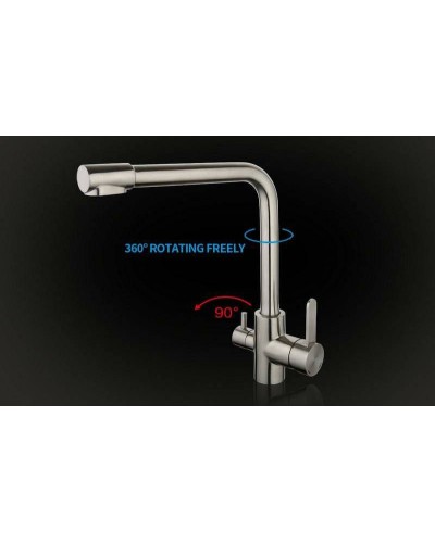 Смеситель для кухни Gappo G4399-1 Нержавеющая сталь