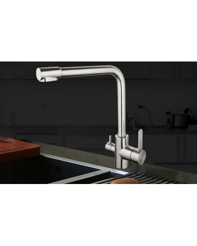 Смеситель для кухни Gappo G4399-1 Нержавеющая сталь