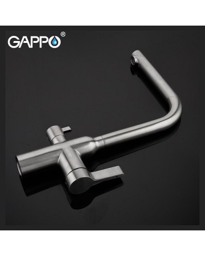 Смеситель для кухни Gappo G4399-4 Нержавеющая сталь