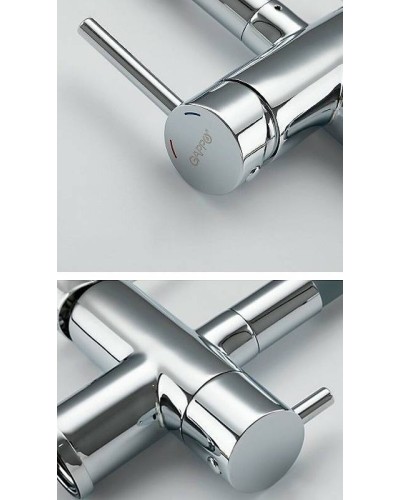 Смеситель для кухни Gappo G4398-30 Хром Серый