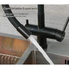 Смеситель для кухни Gappo G4398-36 Черный матовый