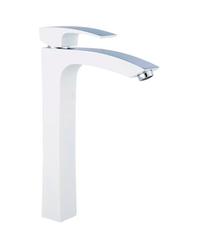 Смеситель для раковины Gappo G07 G1007-18 Белый Хром