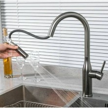 Смеситель для кухни Gappo G4398-45 Нержавеющая сталь