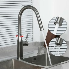 Смеситель для кухни Gappo G4398-45 Нержавеющая сталь