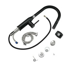 Смеситель для кухни Gappo G4398-46 Черный матовый