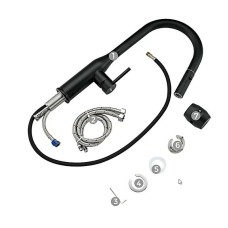 Смеситель для кухни Gappo G4398-46 Черный матовый