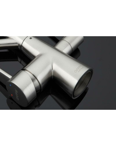 Смеситель для кухни Gappo G4398 Сатин Серый