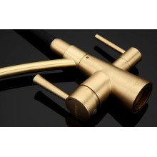 Смеситель для кухни Gappo G4398-1 Бронза Черный